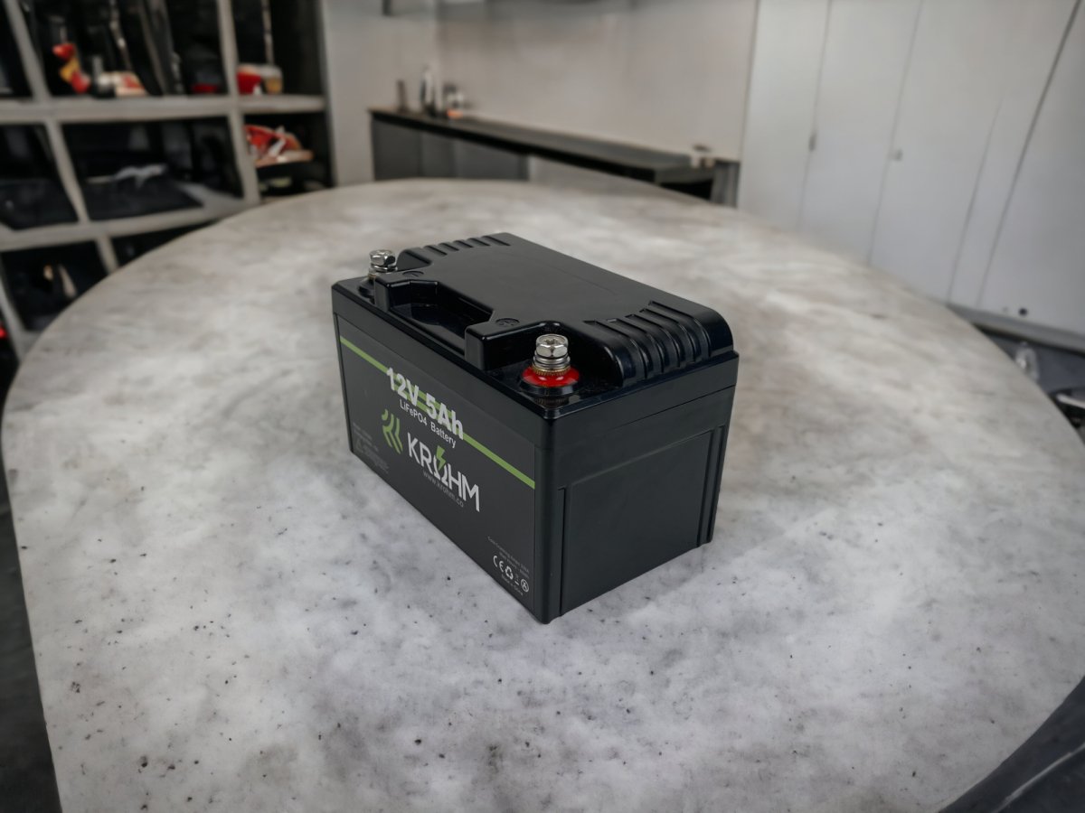 Krohm 12V 5Ah High Draw Powersports Battery - COMING SOON - Krohm - Lithium Battery