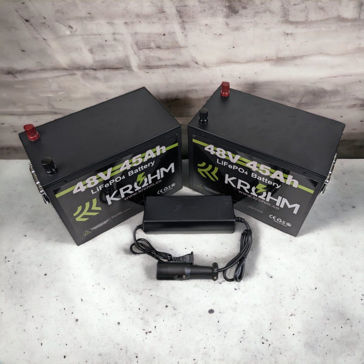 Krohm LiFePO4 48V 90Ah Battery Golf Cart Bundle - Krohm - Lithium Battery