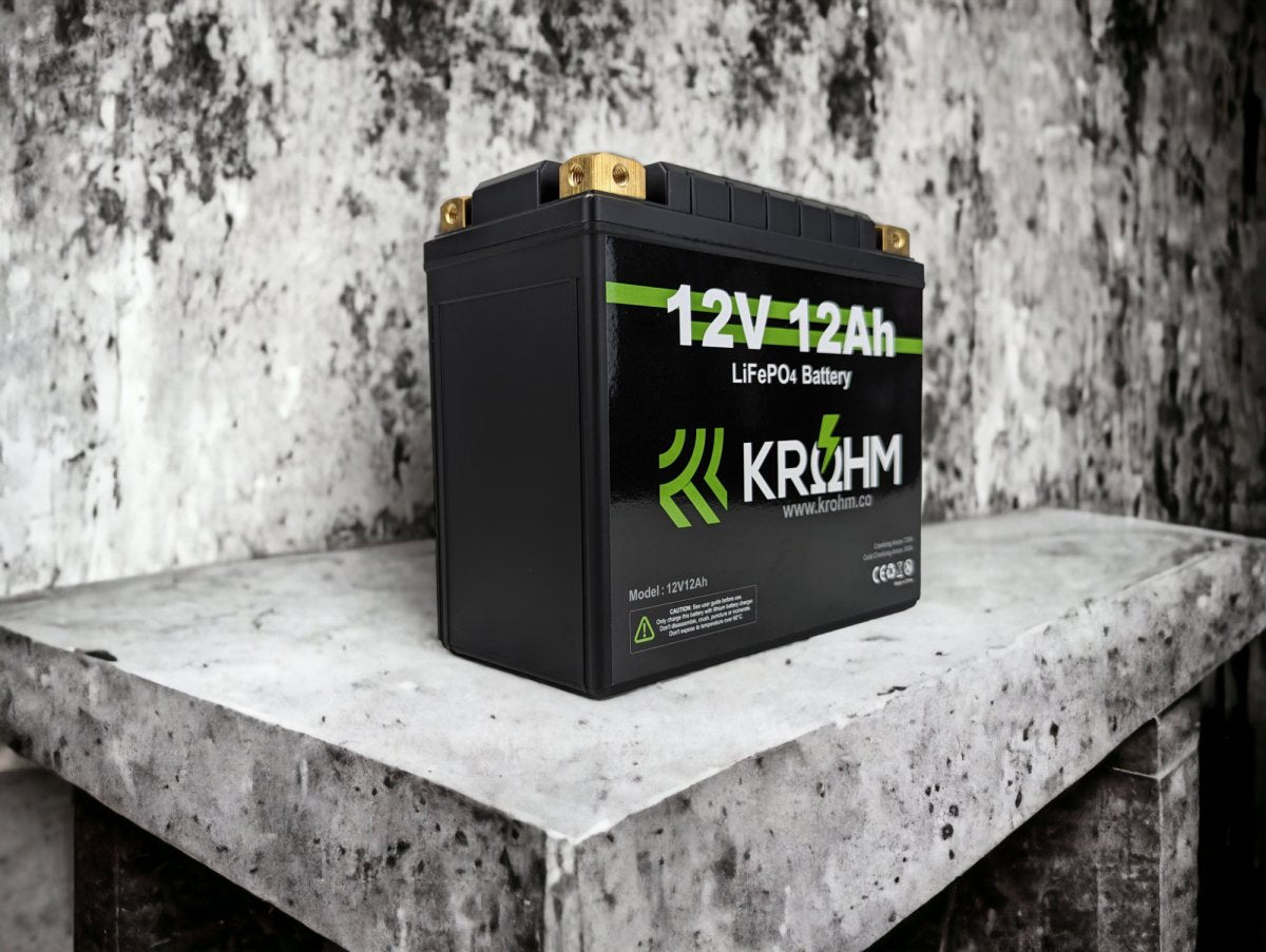 12V 12AH Deep Cycle Battery – K & K Kustomz