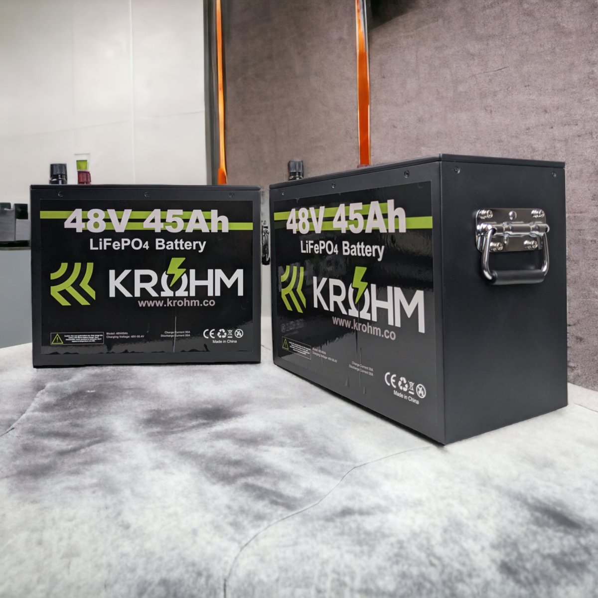 Krohm LiFePO4 48V 90Ah Battery Golf Cart Bundle - Krohm - Lithium Battery